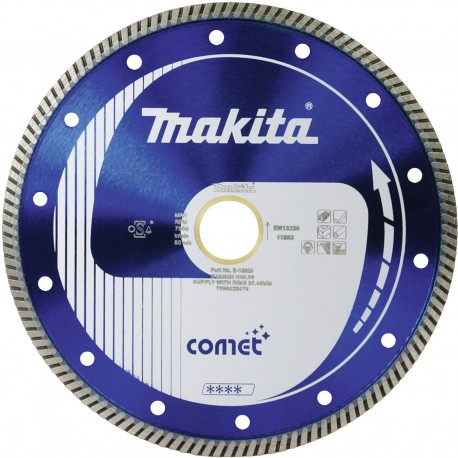Disque diamant diamètre 230mm Makita comet enduro anti-vibration, anti-bruit  B-12756