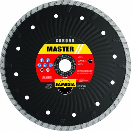Disque diamant tuile Master Chrono 230 mm SAMEDIA 000535