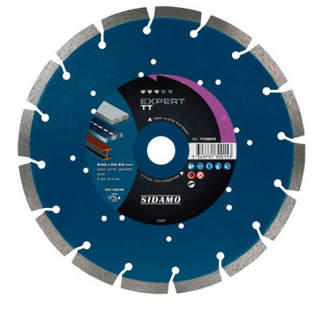 Disque Diamant  350 mm 25.4 mm  Béton Asphalte Acier Granit -  SIDAMO ULTRA TT  11130061