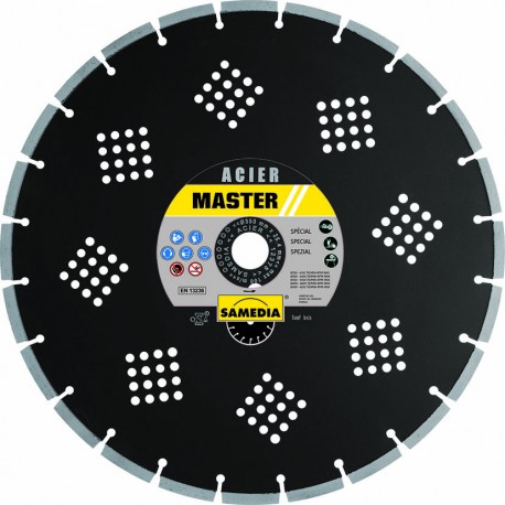 Disque Diamant  Ø 230 mm  SAMEDIA Master Acier