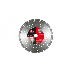 Disque diamant Segmenté Mixte Béton armé, acier, brique, granit 115 mm - LEMAN 720115