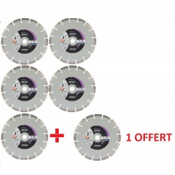 Lot de 5 disques diamants +...